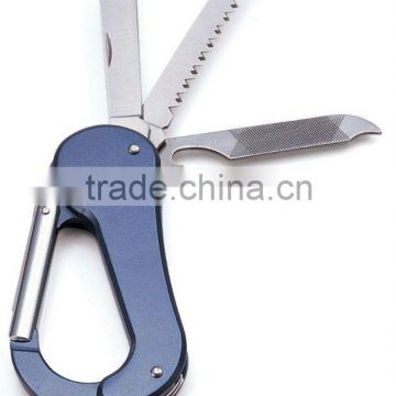New Fashion Alloy Carabiner with Saw