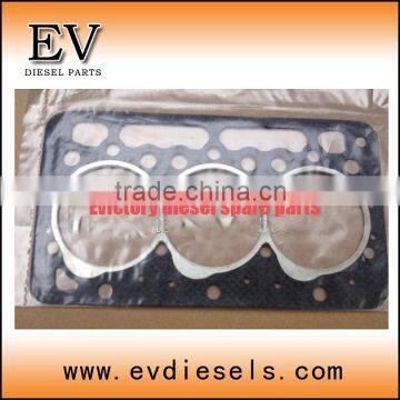 excavator parts D1803 D1703 D1503 cylinder head gasket for kubota