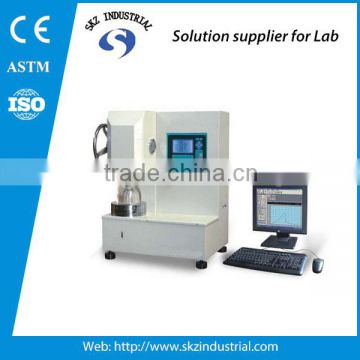 Fabric and Leather Pneumatic type auto clamping burst dilation test meter