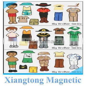 DIY Carton Magnetic Sticker Toys Dress up Sticker                        
                                                Quality Choice