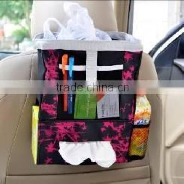 Durable Car back seat organizer with printing pattern