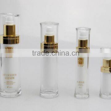 2015 New designed Korea cosmetic acrylic lotion bottle