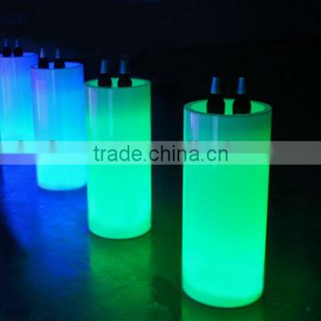 shanghai night club party pub acrylic LED plastic ice barrel cooler