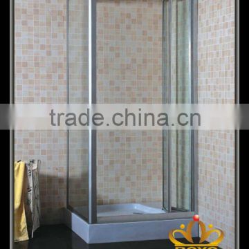 high quality bifold shower door with side panel S218