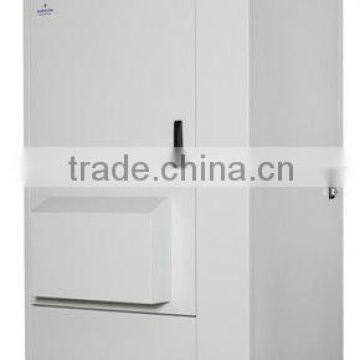 Fiber optic distribution outdoor cabinet