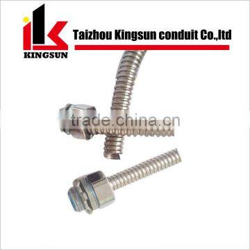 Galvanised Steel Electrical Corrugated Flexible GI Metal Conduit