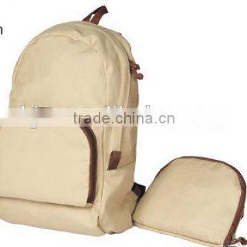 Trendy Foldable canvas school Backpack