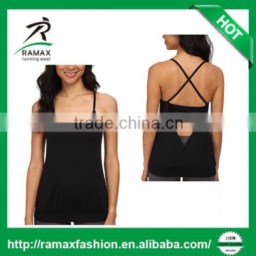 Ramax Custom Ladies Sexy Stringer Yoga Bra Tank Top