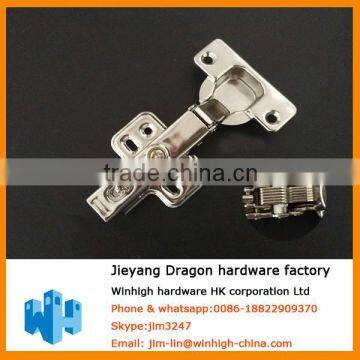 105 Degree Stainless Steel Clip On Concealed Cabinet Hinge