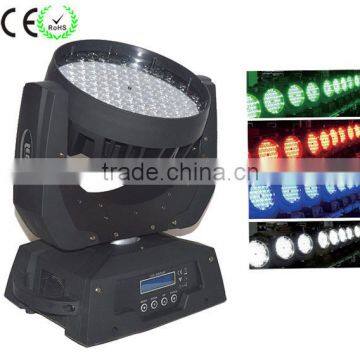 led stage dj wash light RGBW 108pcs* 3W LED moving head light