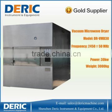 Vacuum Microwave Dryer for food drying 30KW