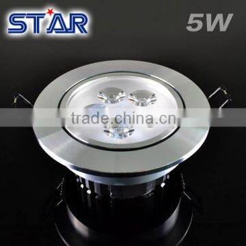 5W High Brightness LED Celling Down light for Hotal Home