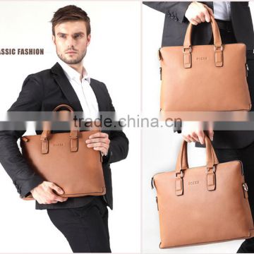 Men's Business Leather Bag Genuine Leather Shoulder Bag