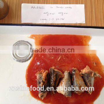 Canned Mackerel in Tomato Sauce Canned Fish All Price List
