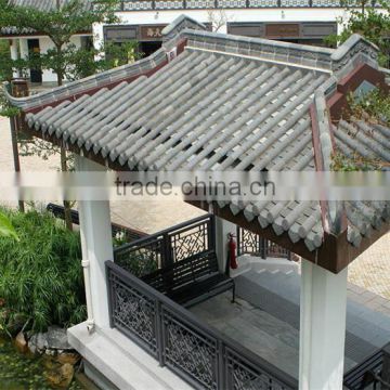 Chinese roof material clay antique roof clay hotel roof