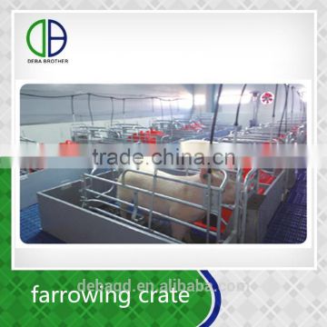 2016 popular pig crates pig farming euipment hot galvanized farrowing crate pig equipment