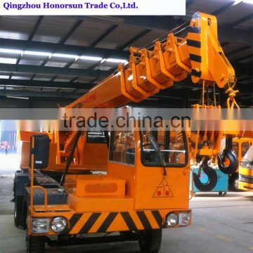 6 tons --12s ton hydraulic truck mounted crane telescopic boom