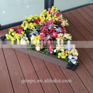 2016 best selling wpc flower pot, beautiful wpc Flower bed,long life time wpc flower bed