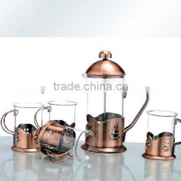 wholesaling vintage glass coffee maker sets