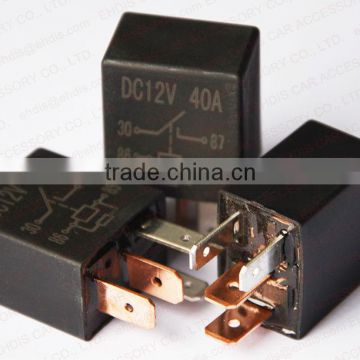 free sample china supplier 12v 4p 40A safety relay