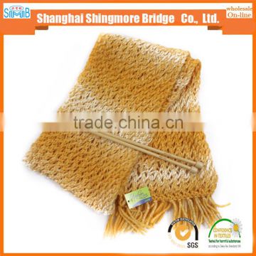 china fancy yarn supplier cheap sales good quality acrylic air yarn with wool yarn for hand knitting scarf