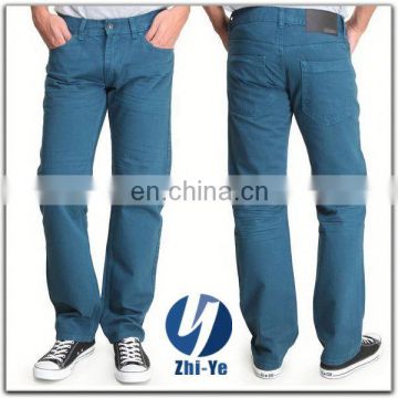 Jeans wholesale China manufacturers colored denim jeans