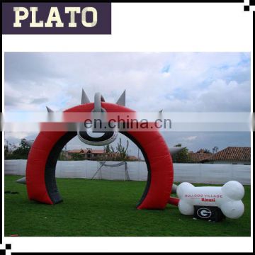 unique design oxford cloth inflatable circle arch for sport