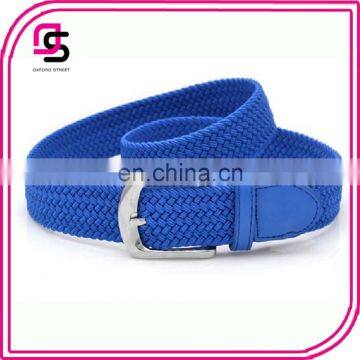 China factory customize wholesale women fashion elastic woven waist belt