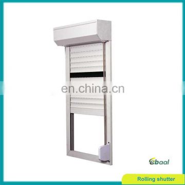 manual operation roller shutter with tape coiler