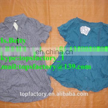 Fashion cheapest cream quality used-clothes