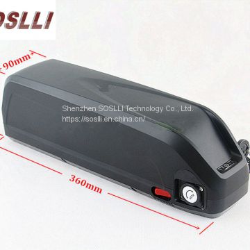 SOSLLI 18650 lithium ion battery 10S5P 36v 10ah lithium battery pack for electric bicycle
