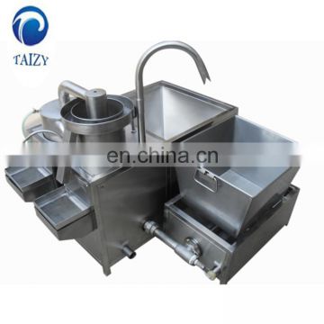 Continuous rapid panning Energy efficient wash rice machine/granular food/cleaning machine