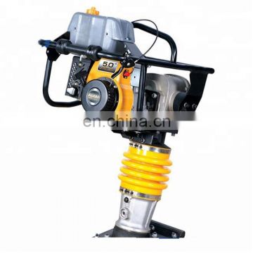 Electric soil gasoline tamping rammer