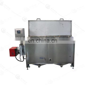 stainless steel industrial potato chips french fries KFC chicken frying machine