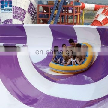 FRP Material Aquapark Slide For Youth and Teenager With Good Rate