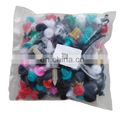 200pcs Mixed Universal Plastic Fasteners car clips Body Panel bumper Clips Retainers
