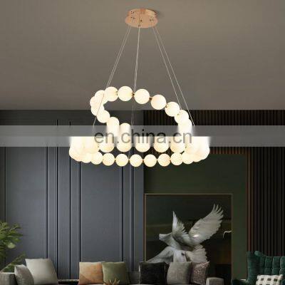 Promotional Sale Fashion Indoor Decoration 24 30 44 50 60 W Living Room Contemporary Chandelier Lamp