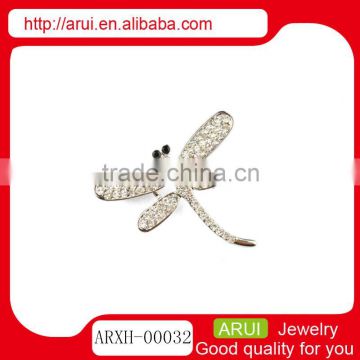 Yiwu imitation jewellery animals dragonfly brooches pins new 2014