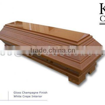 EC009 best price Italy Coffin adult wooden handle for coffins