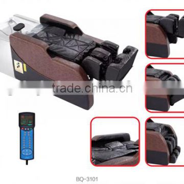 Adjustable New electric massage shampoo chair , salon equipment massage chair