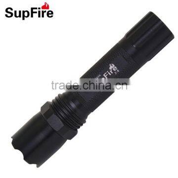 SupFire J6 most powerful rechargeable led flashlight