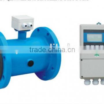 Low cost remote electromagnetic flowmeter with digital