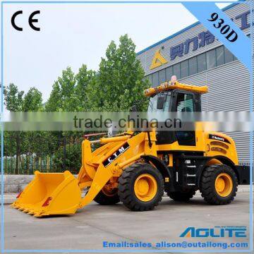 4 in 1 bucket mini wheel loader made in China
