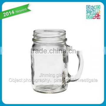 Libbey glassware mason jar drinking glass mason jar with handles