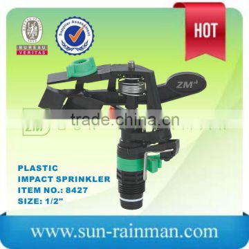 RM8427, plastic impulse sprinkler, 1/2" Part circle