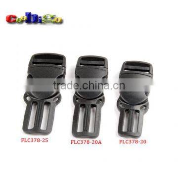 Side Release Buckle for Outdoor Sports Bags Students Bags Backpack Straps #FLC378-20/20A/25