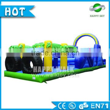 Customized inflatable paintball obstacle, inflatable water obstacle course,inflatable obstacle course