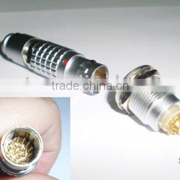 19 pin medical electric locking type connector