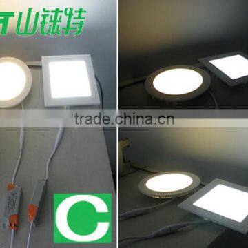 square led flat lamp with soft and even light