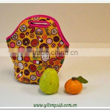 2012 latest high fashion customized insulated lunch bag